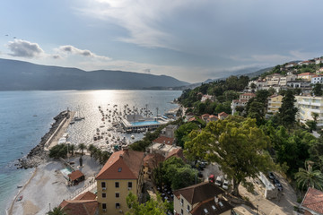 Fototapeta na wymiar View of Herceg Novi