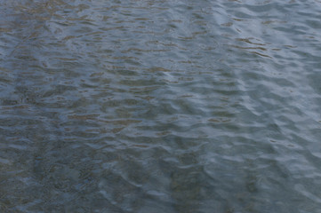 Fototapeta na wymiar photo of a reservoir, water texture at an angle