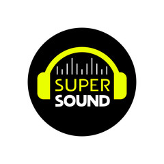 Design of headphones and super sound message