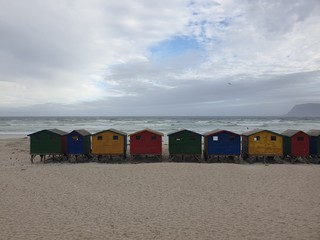 huts on beach