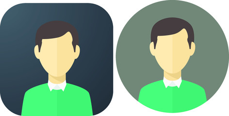 flat-faces-icons