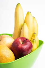 A Plastic Bowl Of Fresh Fruits