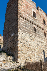 Ruins of Medieval fortress at town of Melnik, Bulgaria