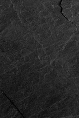 Dark grey black slate background or texture.