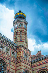 Naklejka premium synagogue in budapest hungary