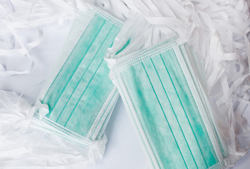 masque protection portéger virus contamination chirurgical