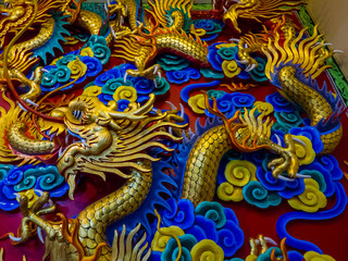Anek Kusala Sala Chinese Temple (or Viharnra Sien), Pattaya, Thailand