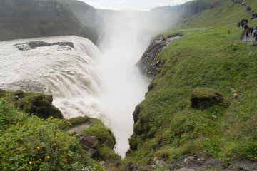 waterfall in iceland