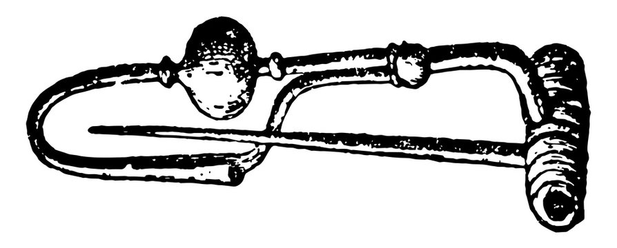 black and white brooch antique design clip art preview