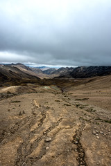 Grietas de agua en Vinicunca