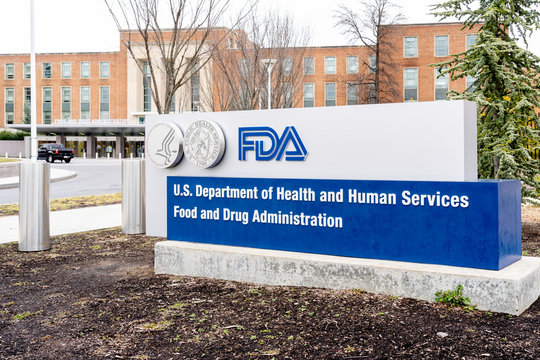 FDA headquarters at White Oak Campus in Silver Spring, Maryland, USA - January 13, 2020. The United States Food and Drug Administration (FDA) is a federal agency. 