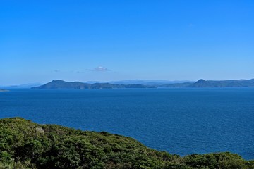 生月島大バエ灯台から見おろす情景＠長崎