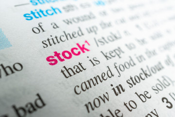  Dictionary Meanings of the Economic Crisis