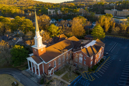 Church building in Birmingham Alabama USA