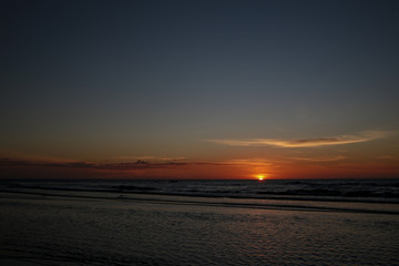 Fototapeta premium sunset on the beach