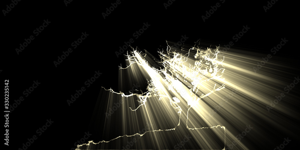 Poster abstract background with artistic design