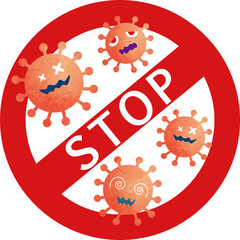 ウイルス：ウイルス　感染　感染症　病気　新型コロナウイルス　コロナ　インフルエンザ