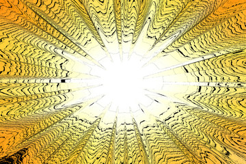 Color full Background With Sun Burst