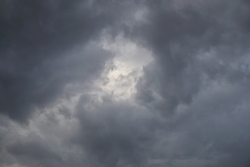 dark Sky clouds before rain