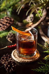 tasty cocktail in the bar