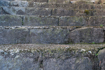昔の石の階段