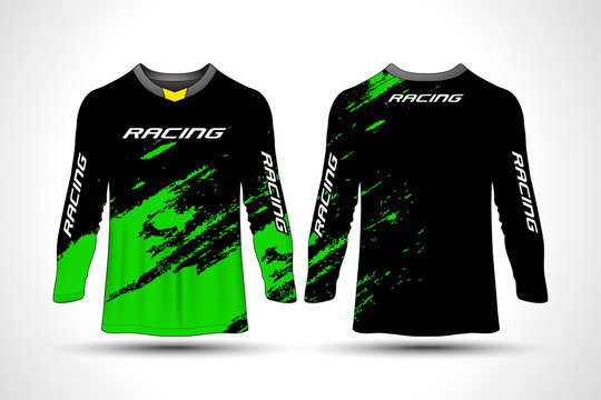Long sleeve t-shirt sport motorcycle, motocross, mtb jersey