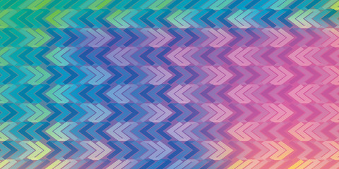 Abstract arrow Pattern Background with colorful