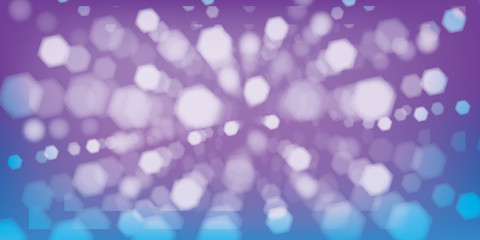 Vector of abstract hexagonal background