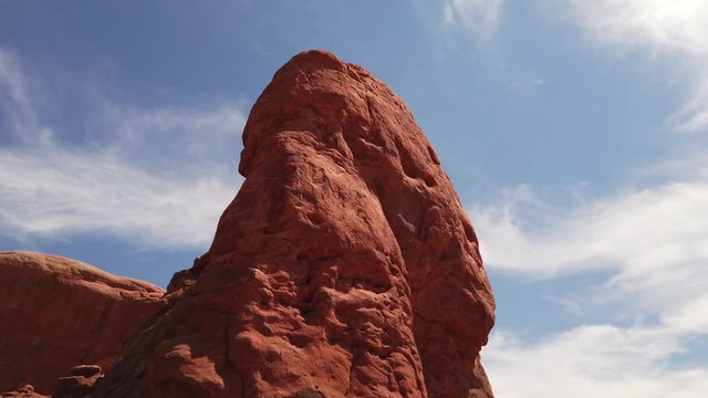 Cinematic shots of scenic natural desert formation areas in and around Moab.
