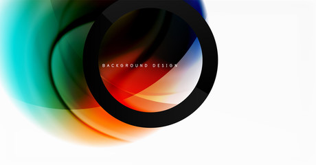 Abstract background, fluid mixing gradient liquid style colors composition. Vector Illustration For Wallpaper, Banner, Background, Card, Book Illustration, landing page