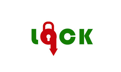 Lockdown logo icon. Corporate identity design element. Technology, Network safety, bank protection logotype idea. Connect, integrate, circle lock, globe concept. Color Vector icon. 