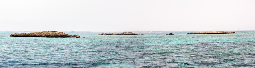 Red sea from diving boat