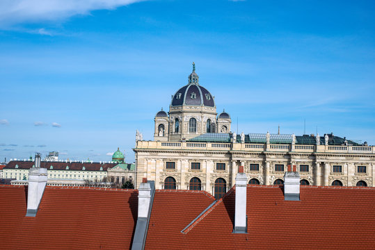 blue skybuilding, house, in wien, viena, &ouml;sterrike, Austria