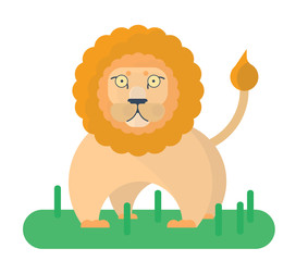 illustration of a man in front of house