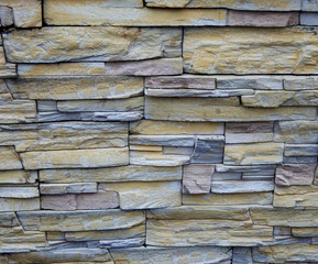Modern brick wall for pattern and background, stone texture.