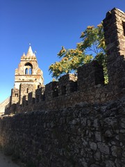 Fototapeta na wymiar The ruins of the Montemor-o-Novo citadel, in Evora district, Portugal