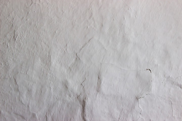  Wall of a stove whitewashed with lime