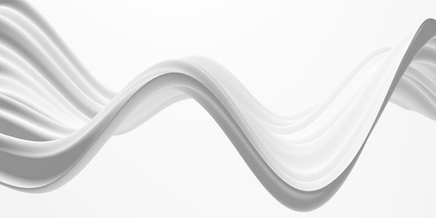White abstract liquid wavy background