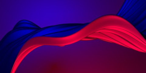 Colorful Liquid metallic wavy background