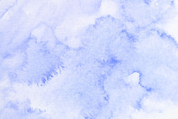 Watercolor stains on white paper ink texture