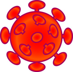 Obraz premium Corona Virus