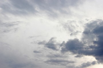 Obraz premium Summer nature sunset beautiful clouds sunset darkness