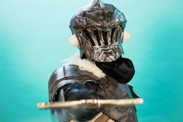 Medieval knight, cosplay