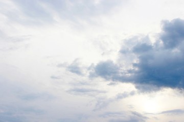 Summer nature sunset beautiful clouds sunset darkness