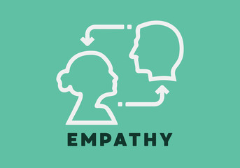 Business character and habilities. Empathy.