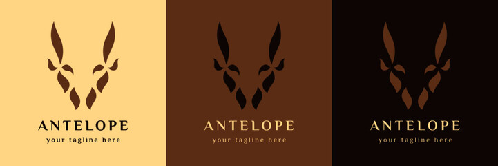 Antelope Logo Vector © John Sign