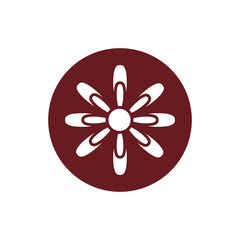 beautifull flower garden spring block style