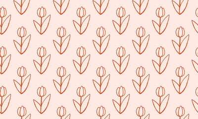 set of simple summer flowers drawings. abstract flower illustration. hand drawn vector art.