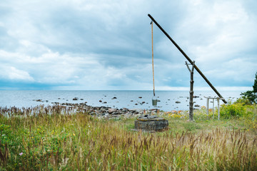 Water well at the beach
