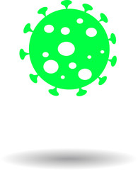 Stop virus vector illustration